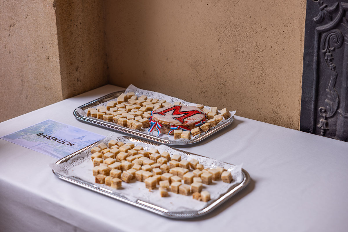 Food at the MUDEC 55th anniversary reception